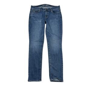 Old Navy Original Mid Rise Skinny Stretch Jeans Medium Wash Womens 8 Short